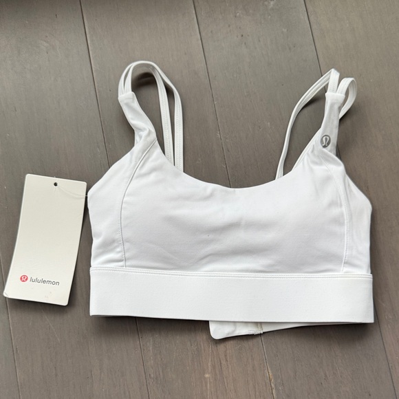 lululemon athletica Other - lululemon athletica Classic White Sports Bra